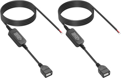 Convertidor CC 12/24V a 5V USB hembra para GPS y automóvil