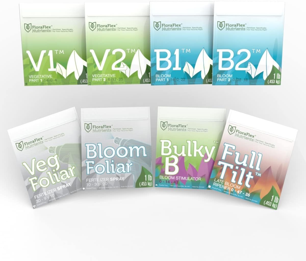 Kit nutrientes B voluminoso inicio