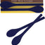 Agitador silicona café té set 2 color indigo