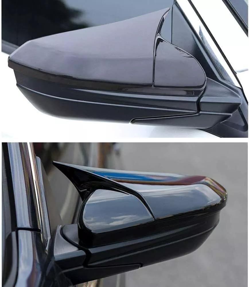 2 Pzas Cubierta Espejo Lateral Estilo Cuerno Buey Honda