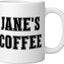 Taza Cerámica Personalizada con Nombre Blanco