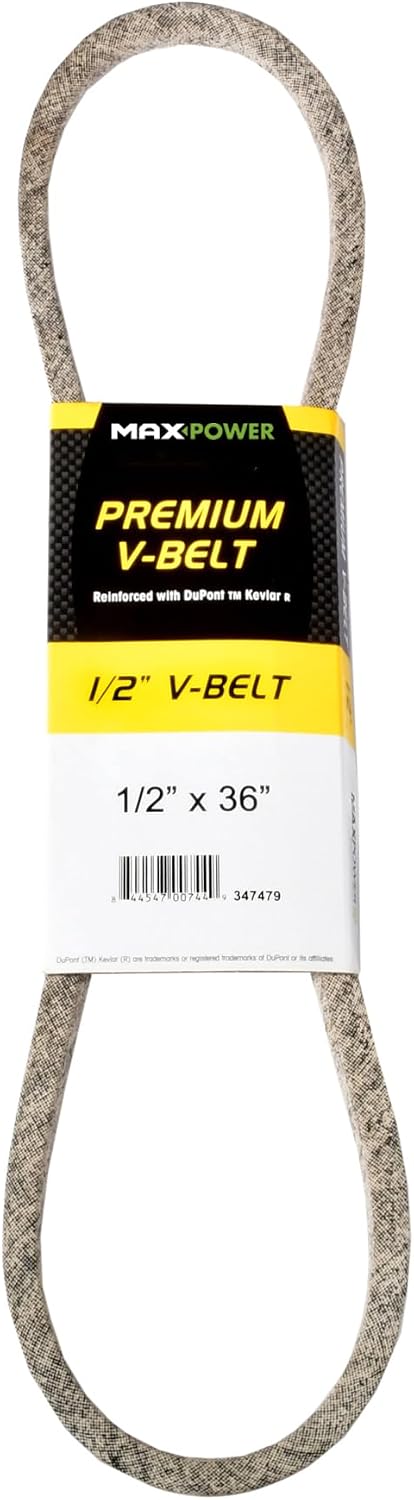 Cinturón reforzado fibra kevlar 1/2x36