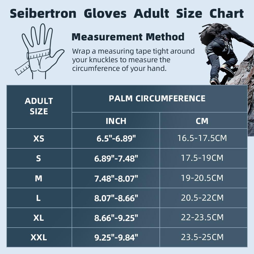 Guantes escalada palma acolchada dedos completos