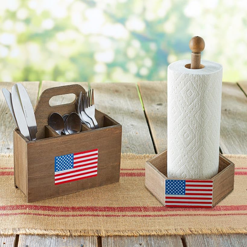 Salero y pimentero madera colección americana