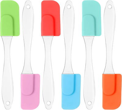 Set 6 Espátulas Silicona Antiadherentes Cocina