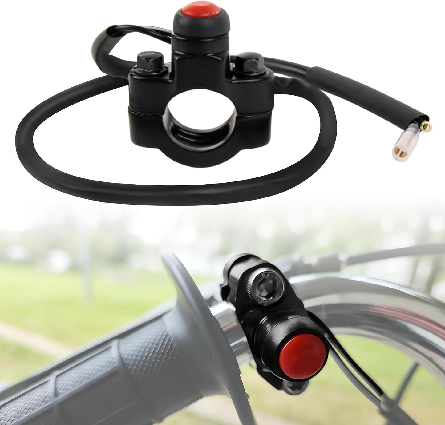 Interruptor universal motor motocicleta botón encendido apagado
