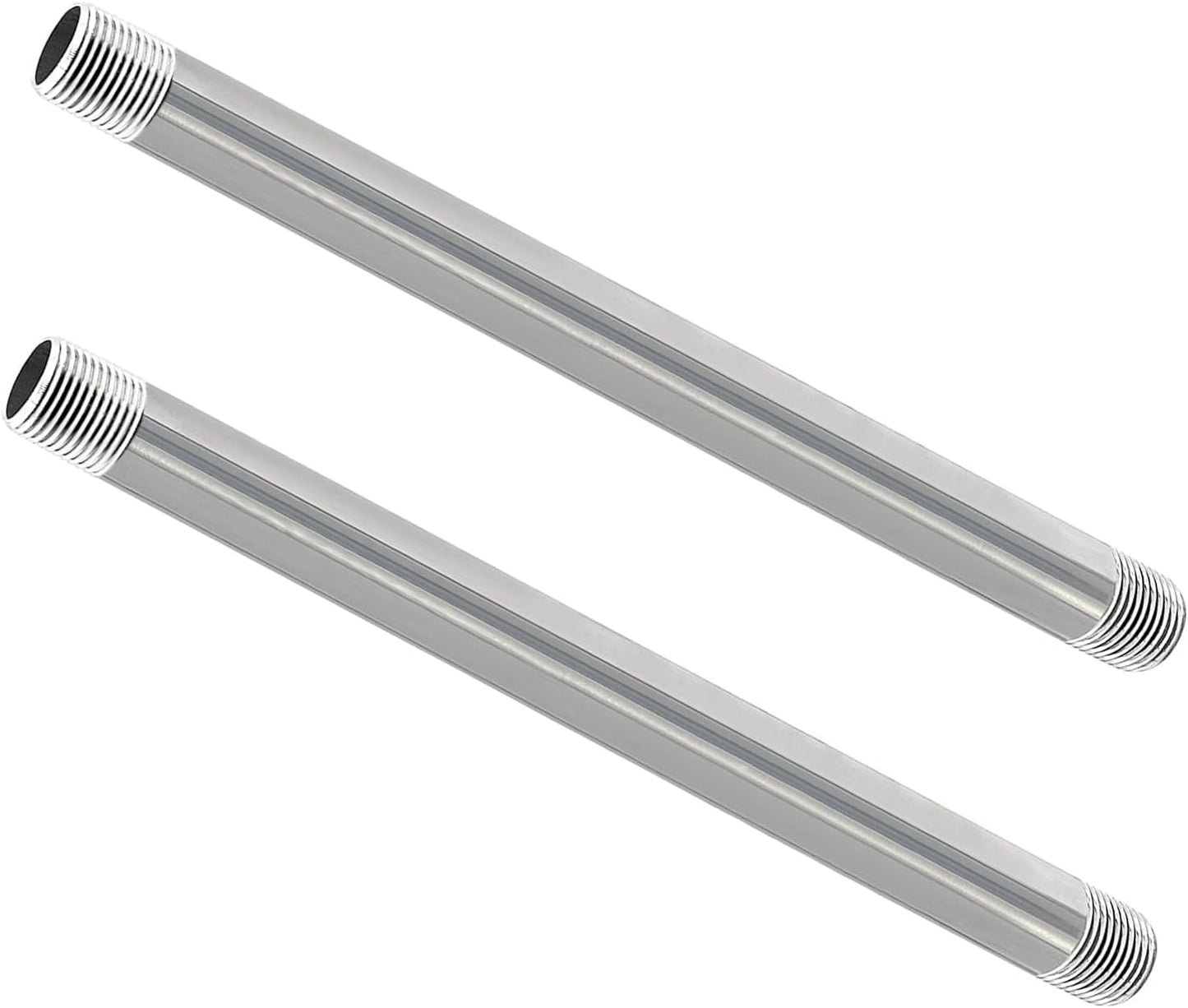 Tubo acero inox 3/4x14 comp 304 para tuberías 3/4 pulg 2 pzas