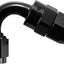 Ajuste extremo manguera PTFE 120 grados negro
