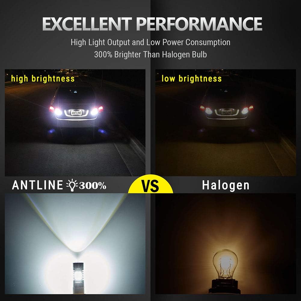 Bombilla LED 1260lm color blanco para auto luces reversa