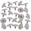 25 Pzas Clip sujeción techo Chrysler Caravan