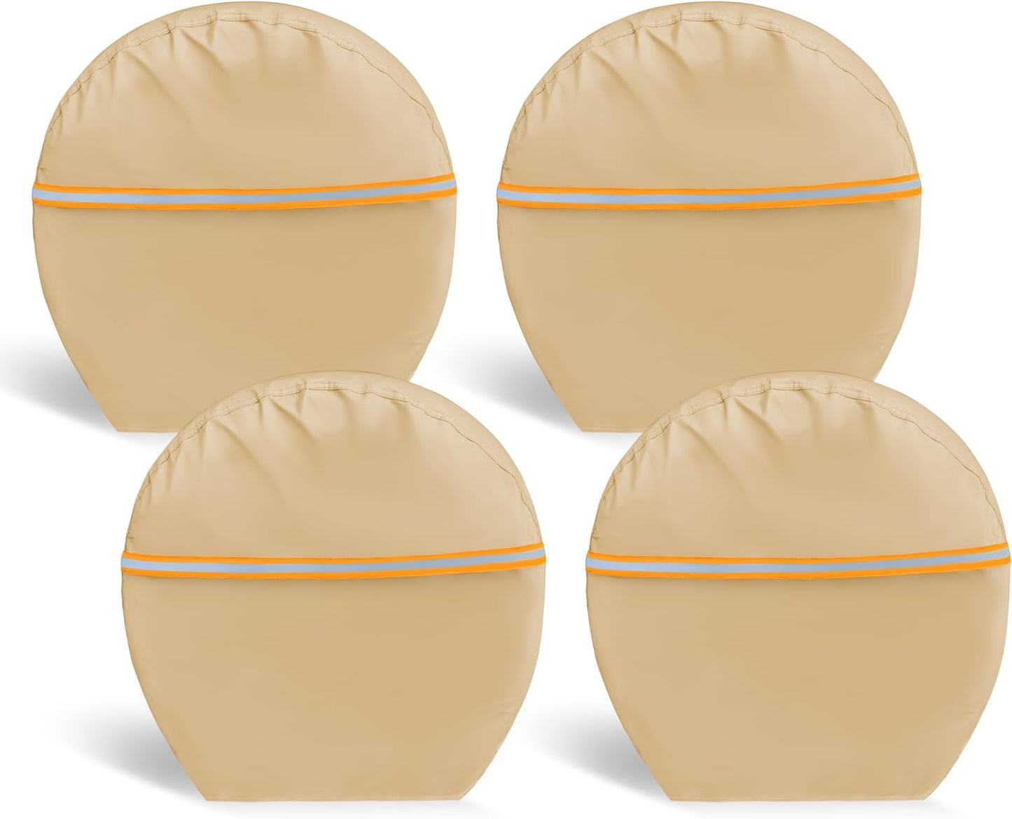 4 Pzas Fundas Neumáticos Resistentes Jeep SUV RV Universal