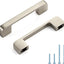 Tiradores cajón níquel cepillado 3.75" pack 24