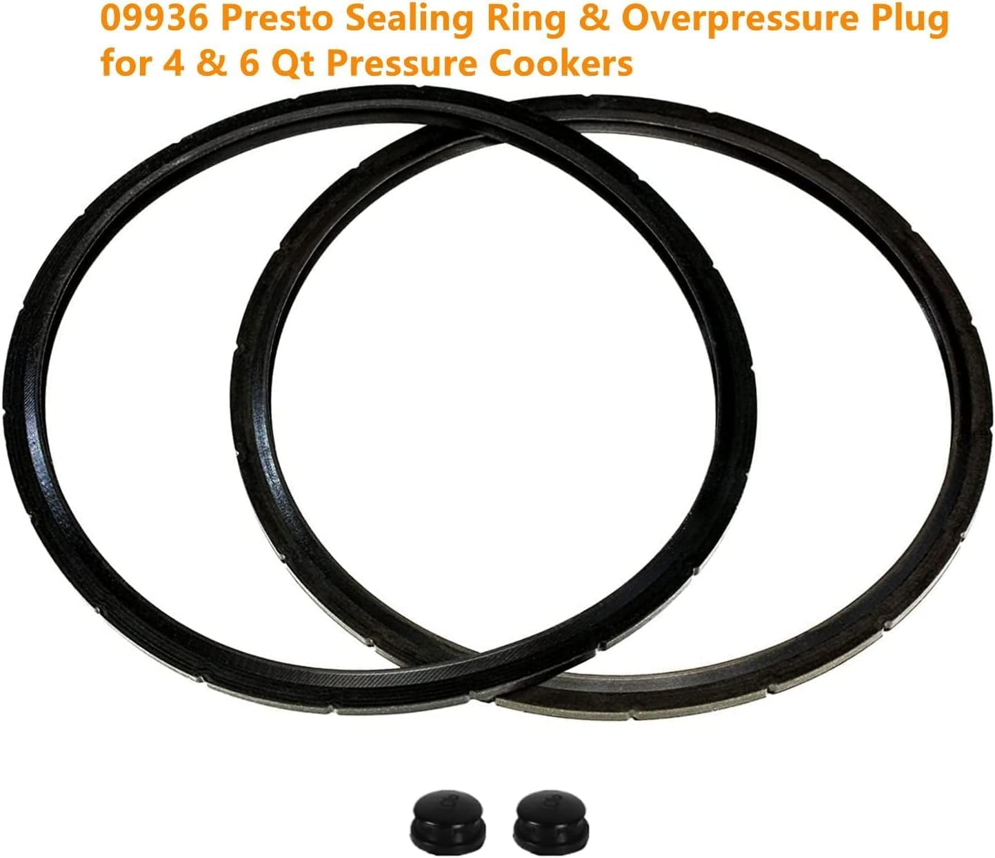 Tapones sobrepresión anillo sellado olla a presión Presto 4-6qt