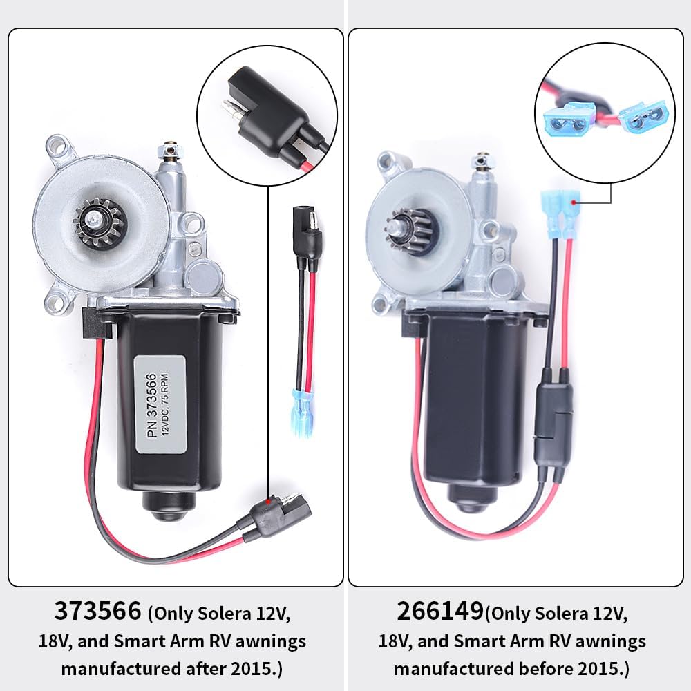 Motor repuesto toldo RV Solera Power y Smart Arm