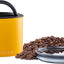 Envase café acero inox tapa hermética patentada