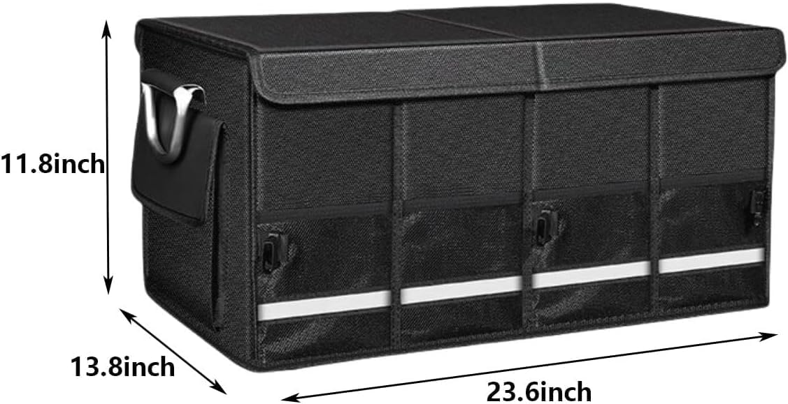 Organiz. maletero plegable varios compartimentos coche JB-06