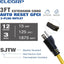 Cable extensión GFCI 15A 3 ft 12/3 SJTW amarillo