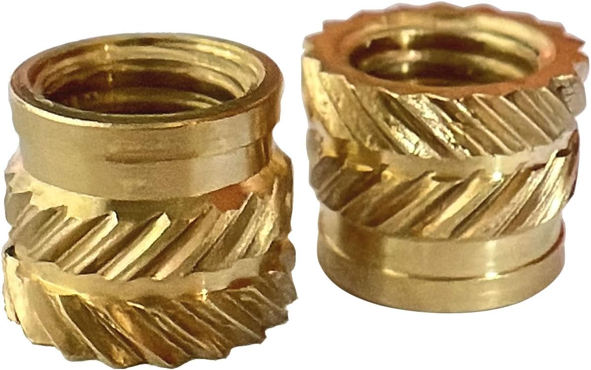 Insertos roscados latón para piezas plástico M5 50pcs