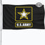Bandera doble cara USN 4x6pol 3 capas poliéster