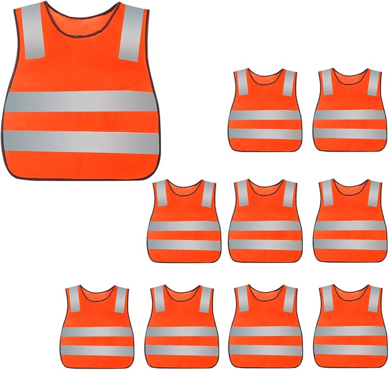 Chaleco seguridad niños reflectante ligero transpirable