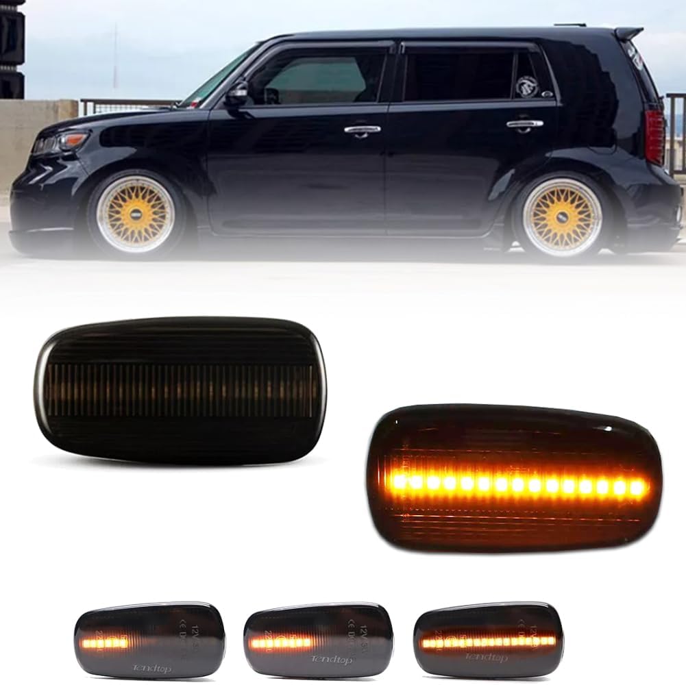 Luces señal giro LED Scion XA XB con lente ahumada