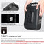 Bolsa alforja bicicleta impermeable para E-Scooter 4L Negro