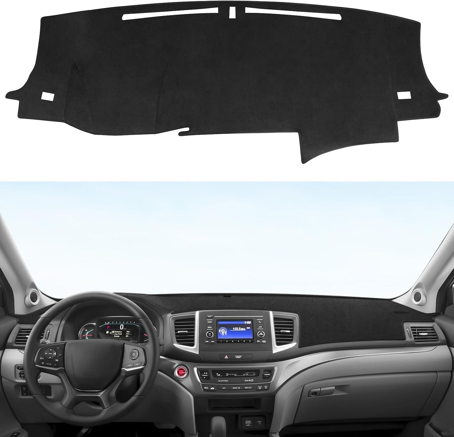 Cubierta tablero Honda Pilot 16-22 Ridgeline 17-25