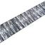 Alfombra área moderna 2x4x11" gris blanco negro