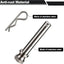Pasador remolque acero inox 5/8" comp 2-2.5" 1 Pza
