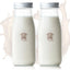 Frasco vidrio 300ml tapa aluminio reutilizable