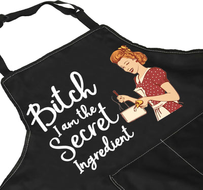 Delantal cocina BBQ I Am The Secret Ingredient regalo