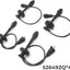 Set 4 cables bujía comp Toyota Corolla L4 1.8L
