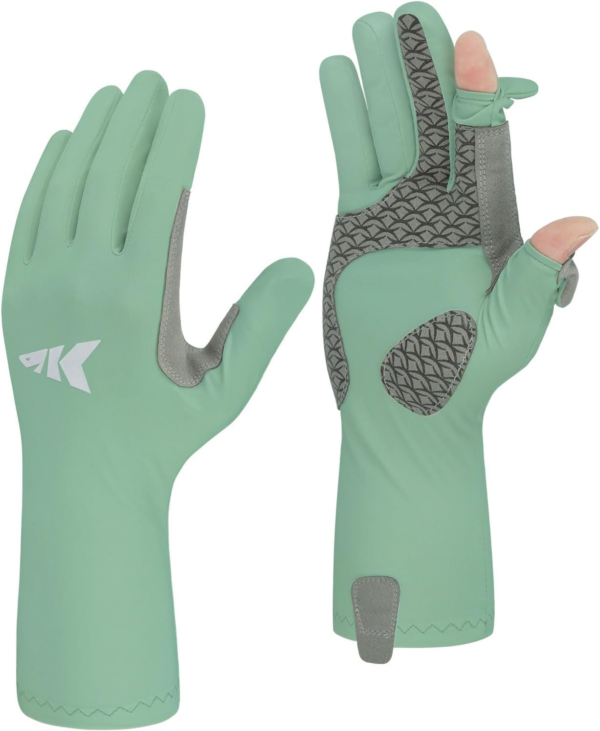 Guantes sol UPF50 para pesca hombres mujeres exterior