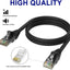 Cable Ethernet Cat6 15pies 3uds negro blanco