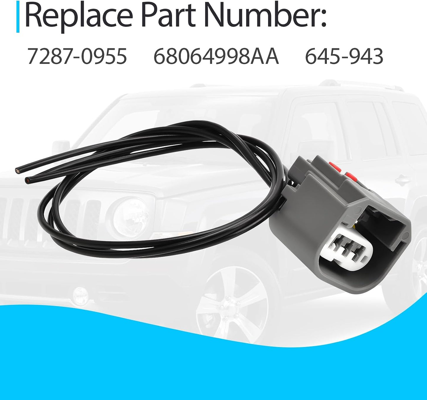 Conector señal giro frontal 3 pines comp Patriot 09-17