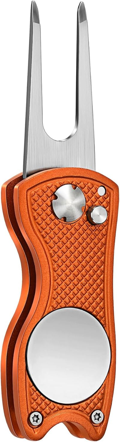 Herramienta divot golf plegable magnética 2-6 pzas