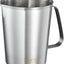 Taza medidora acero inox 48oz con mango y labio