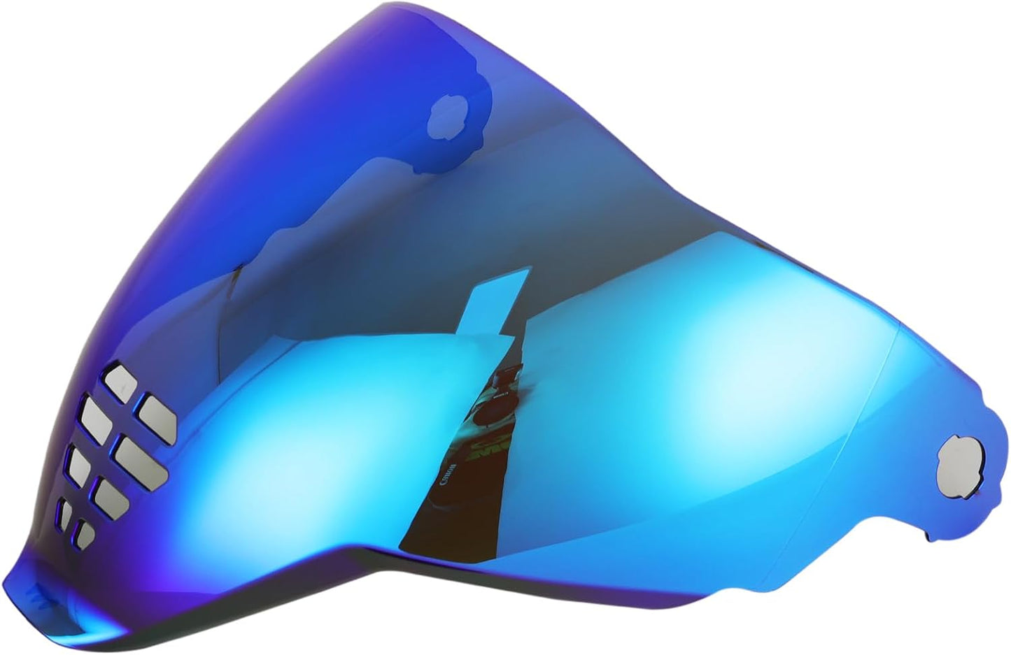 Visor protector facial Airflite IC-06 ahumado revo azul