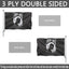 Bandera Mia Pow doble cara 3x5 poliéster latón