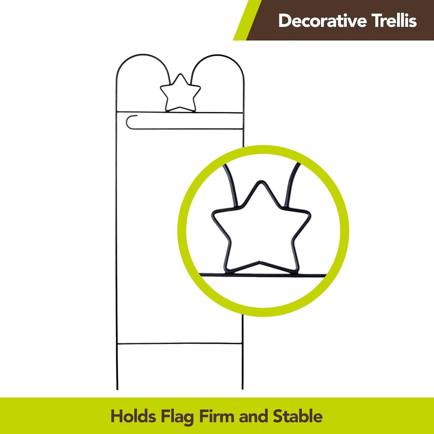 Hierro forjado Black Star Arbor