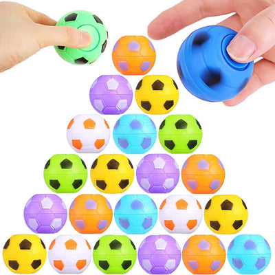 32 Pzas Mini Fidget Spinners Pelota Fútbol para Niños
