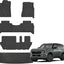 Alfombrillas piso Nissan Armada 2025 TPE goma todo clima
