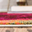 Alfombra área abstracta moderna 5x8ft multicolor