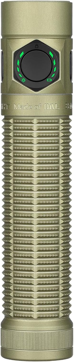 Linterna EDC recargable 1800 lúmenes 6 modos luz blanca USB C