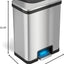 Cubo basura acero inox 13gal sensor pasos filtro olor