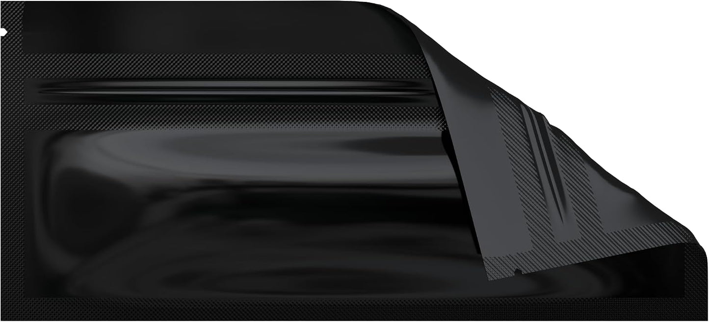 Bolsas barrera Mylar con cremallera 100 unidades 6x2.7"