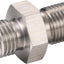 Conector métrico M10x1.0 acero inox adaptador embrague freno