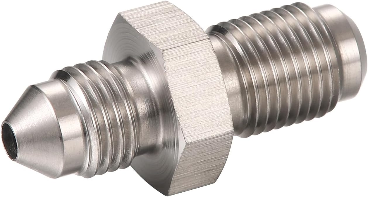 Conector métrico M10x1.0 acero inox adaptador embrague freno