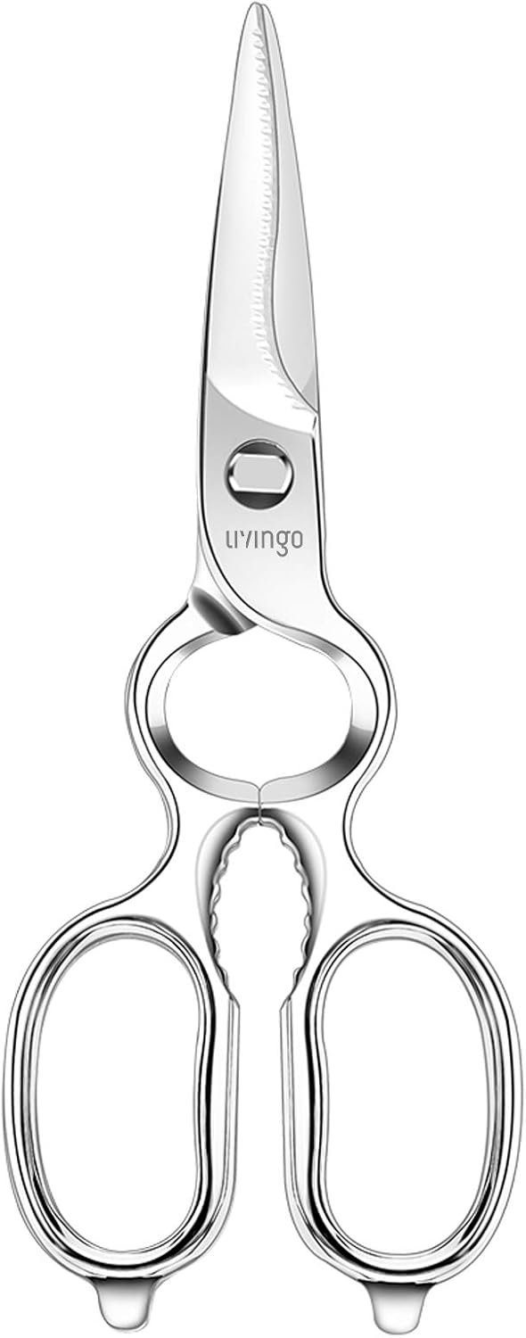 Tijeras acero inox multifunción abrebotellas 8.5pulg