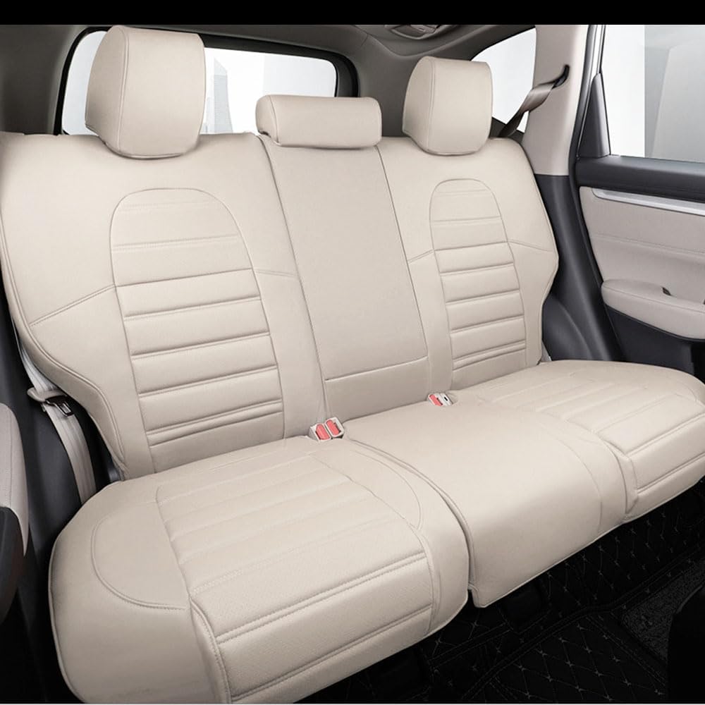 Set fundas asiento Honda CRV piel sintética beige